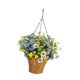 thumbnail image 5 of Colgador de puerta Gloria Cesta Adorno colgante Guirnalda Simple Hecha a mano Corona de flores artificiales 30 cm x 43 cm x 25 cm, 5 of 9