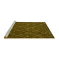 thumbnail image 2 of Ahgly Company Machine Washable Indoor Rectangle Oriental Yellow Industrial Area Rugs, 6' x 9', 2 of 4