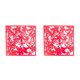 thumbnail image 2 of Injueey 4x Hotel Home Bar Room Divider Panel de pantallas decorativas plegables y multifuncionales mariposas rojas modernas Mariposas Rojas 2Conjunto, 2 of 6