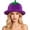 Purple, variant on Plush Funny Hat For Adults Fruits Shape Scalloped Brim Party Hat Holiday Gathering Festive Plush Hat Orange