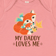 thumbnail image 4 of Inktastic Daddy Loves Me Woodland Fox Boys or Girls Baby Bodysuit, 4 of 5