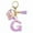 Keychains G, variant on LACKUST Initial Letter Keychains for Women,Clearance Keychains Rings for Keys for Men Women for Car,Purple Tassel Design,Purple