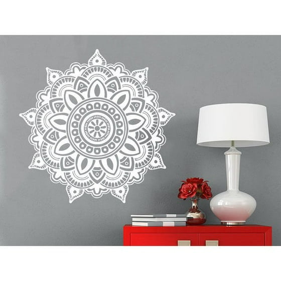 Stickalz Llc Mandala Wall Decal Yoga Studio Vinyl Sticker