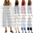 thumbnail image 3 of PBFRDSJ Capri Jumpsuits for Women Cross-Neck Halter Corduroy Jumpsuit Sleeveless Cut Out Neck Solid Color Romper with Pockets, 3 of 8