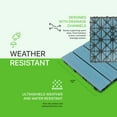thumbnail image 4 of UltraShield Naturale 1 ft. x 1 ft. Quick Deck Outdoor Composite Deck Tile in Grecian Blue (10 sq. ft. Per Box), 4 of 7