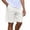 *01-white shorts for men, variant on Sookity Mens Sweat Shorts Casual Drawstring Elastic Waist Shorts Summer Loose Fit Wide Leg Shorts Stretch Chino Shorts with Multi Pockets White,L