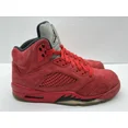thumbnail image 2 of Ni - ke Ni - ke Air Jordan 5 V Retro “Red Suede” 2017 Mens Size 8, 2 of 5