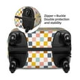 thumbnail image 6 of Uemuo Colorful Checkered 1 Printed Washable Luggage Cover - Fashion Suitcase Protector Fits 18-32 Inch Luggage -Large, 6 of 9
