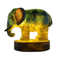 thumbnail image 6 of Animal Table Lamp Dyed Resin Elephant Lamp Desktop Night Light Table Night Light,3D Stai ma2588, 6 of 10