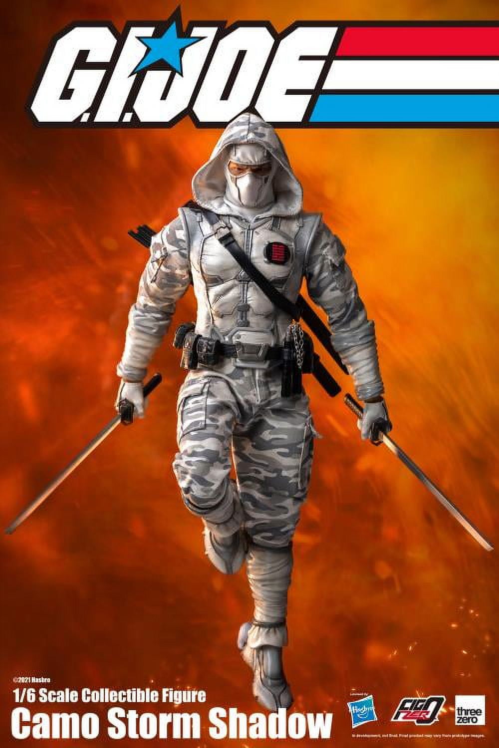 Threezero - G.I. Joe - FigZero - 1/6 Camo Storm Shadow Action Figure