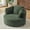 Green, variant on MAYEERTY Compressible Corduroy Round Lounge Sofa, Modern Couch with Spring Cushion for Apartment, 49*45*35"Black