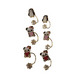 thumbnail image 1 of SET DE ARETES DE TELEFONO OSOS Y PINGUINO, 1 of 5