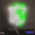 thumbnail image 5 of Handmadetneonsign Floral Skeleton Monstera Neon Sign, Monstera Led Sign, Monstera Store Wall Decor, Flower Shop Art 79226, 5 of 5