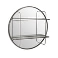 thumbnail image 1 of Shelves With Round Mirror, 1 of 3