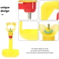 thumbnail image 3 of unbranded 6Ud Bebedero Para Gallinas Amarillo Fácil De Instalar Para Uso Doméstico Y Granjas, 3 of 7