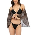 thumbnail image 6 of SAYFUT Women's Surged Finished Edge Wrap Skirt Black Swimwear Cover-Up, One Size, 6 of 8