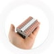 thumbnail image 4 of 10 juegos de conectores de bloque de terminales para riel DIN con tornillo eléctrico, 4 of 8