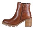 thumbnail image 3 of Diba True Womens Spice Berry Lug Round Toe Zippered  Ankle Boots, 3 of 5