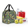 thumbnail image 5 of Picia Cartoon Dinosaurs (2) Printed Lunch box Lunch bag for Men Women Large Capacity Lunchbox Reusable Lunch Bags Insulated Lunch Bag Lunch Box Cooler, 5 of 6
