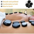 thumbnail image 3 of 10 Pieces Hot Massage Stones Warmer Heated Rocks Basalt Stones Set 3 Size Essent, 3 of 5