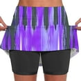 thumbnail image 2 of BiZtdJrK Women Casual Skorts American Flag Graphic Skirts Fourth of July Party Skirt Built in Shorts on sale or clearance Blue XXL, 2 of 8
