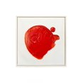 thumbnail image 1 of Cuadro Decorativo Galerias El Triunfo Diseño Mancha Pintura Rojo 30x30cm, 1 of 4