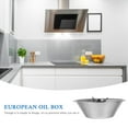 Kitchen Range Hood Oil Cup Metal Range Hood Oil Collection Cup for