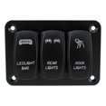 thumbnail image 4 of Car Boat 5 Pin 3 Gang Switch Toggle Panel, 4 of 5