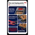 thumbnail image 3 of Relay Tester, Car Relay Analyzer 12V 24V Battery Voltage Tester, Automotive Relay Diagnostic Tool for 4 Pin 5 Pin Relays, Digital Electrical Tester, 3 of 7