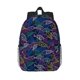 thumbnail image 1 of Easygdp Cute Line Fish Mochila Ligera de 15 Pulgadas para Estudiantes, Mochila Cómoda para la Escuela y Viajes, Correas Ajustables, 1 of 6
