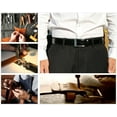 thumbnail image 4 of Men's Dress Belt, Genuine Leather Belts - Classic & Fashion Design for Work Business and Casual, 4 of 5
