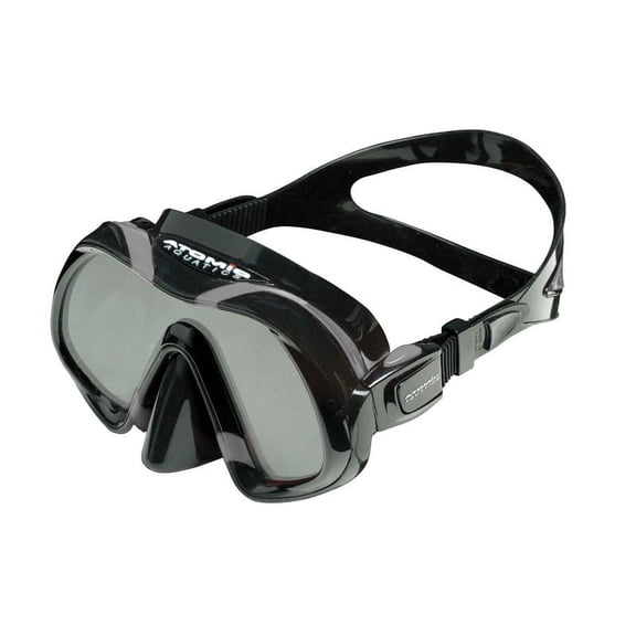 atomic venom scuba diving mask, gray