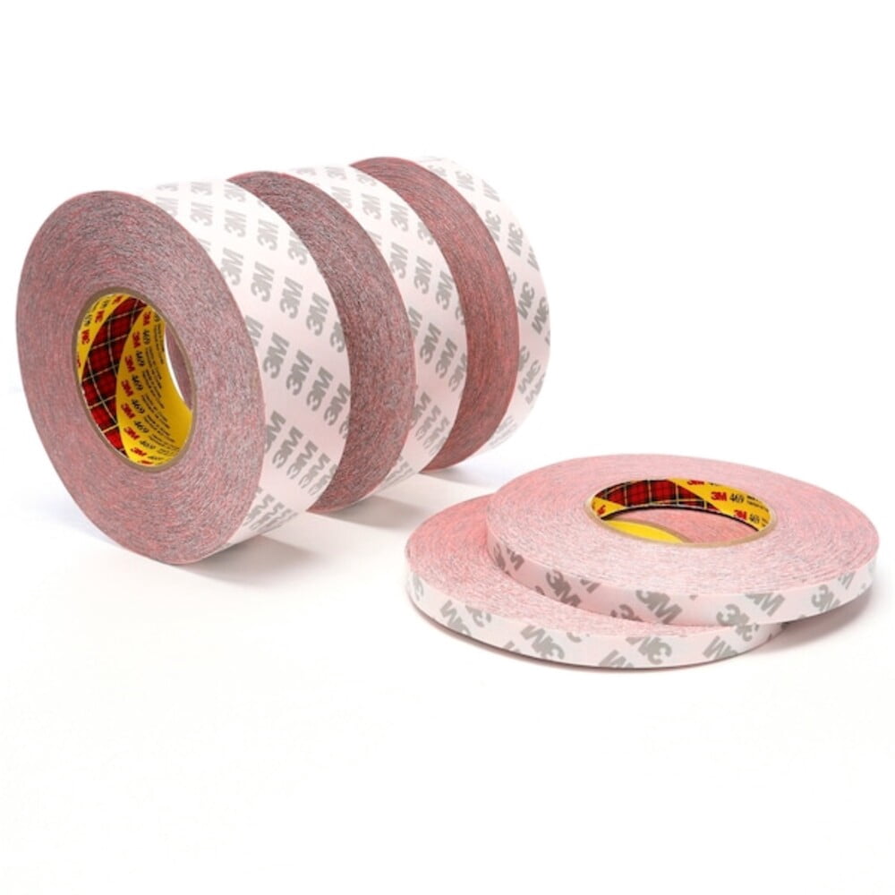 3m Double Sided Film Tape,60 yd L,2" W 469