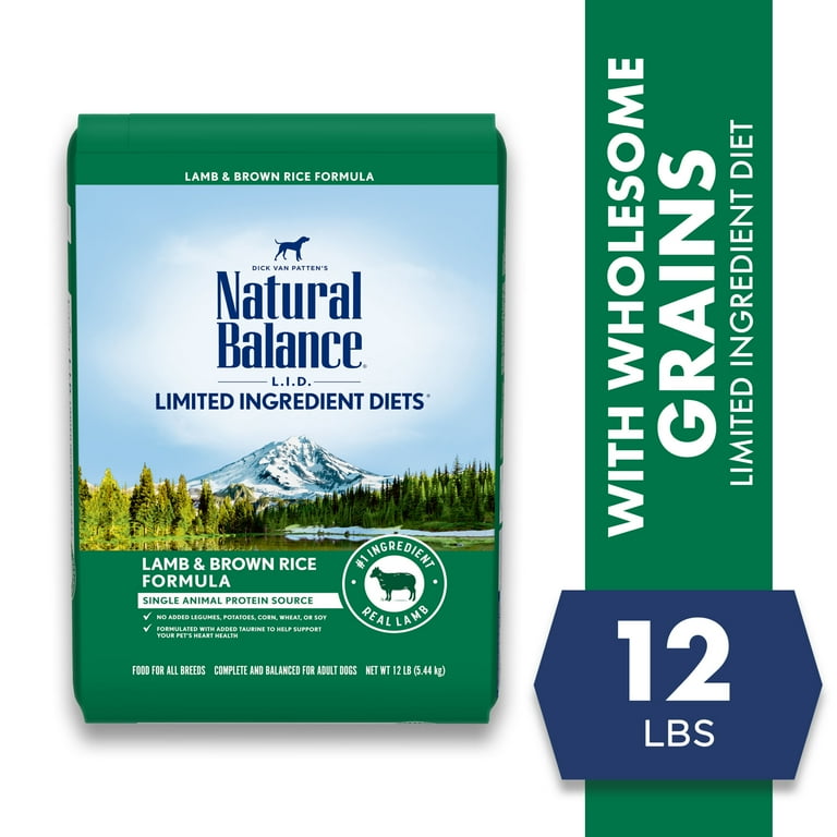 Natural Balance L.I.D. Limited Ingredient Diets Dry Dog Food 12