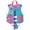 Lake Blue, variant on HeySplash Swim Vest, Kids Swimming Jacket Fit 30-50/50-80lbs, Child Floaties Vest wiht Safety Strap, Float Jacket for Girls/Boys on Pool,Beach,Boating, Learn to Swim Aid, L 6-9 Yrs