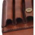 thumbnail image 4 of TOURBON  Hunting Leather CartridgesCarry  Wallet Pouch  5 Loops Brown-1 Count, 4 of 8