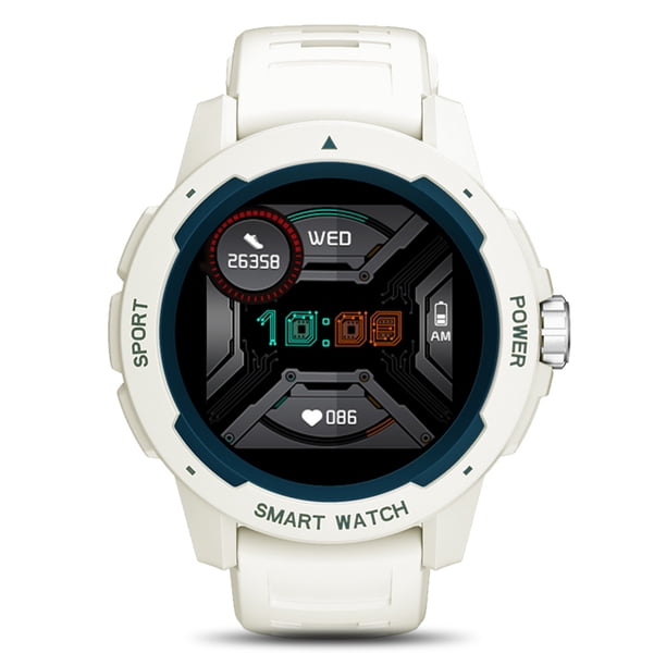 Reloj inteligente NORTH EDGE Reloj inteligente para hombres y mujeres Pantalla táctil Modos multideportivos con monitor de frecuencia cardíaca Podómetro Control de música NORTH EDGE Reloj inteligente
