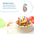 thumbnail image 3 of Naiovety Pastel Fiesta Calcomanía Pasteles Decoración Velas sin humo de larga duración Celebraciones románticas Accesorios Velas de cumpleaños Type3 NO3 Naiovety HA063071-17B, 3 of 6
