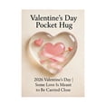 thumbnail image 1 of Mini abrazo de bolsillo en forma de corazón con tarjeta de felicitación, regalo de recuerdo para mujeres, hombres, él y ella, 1 of 8