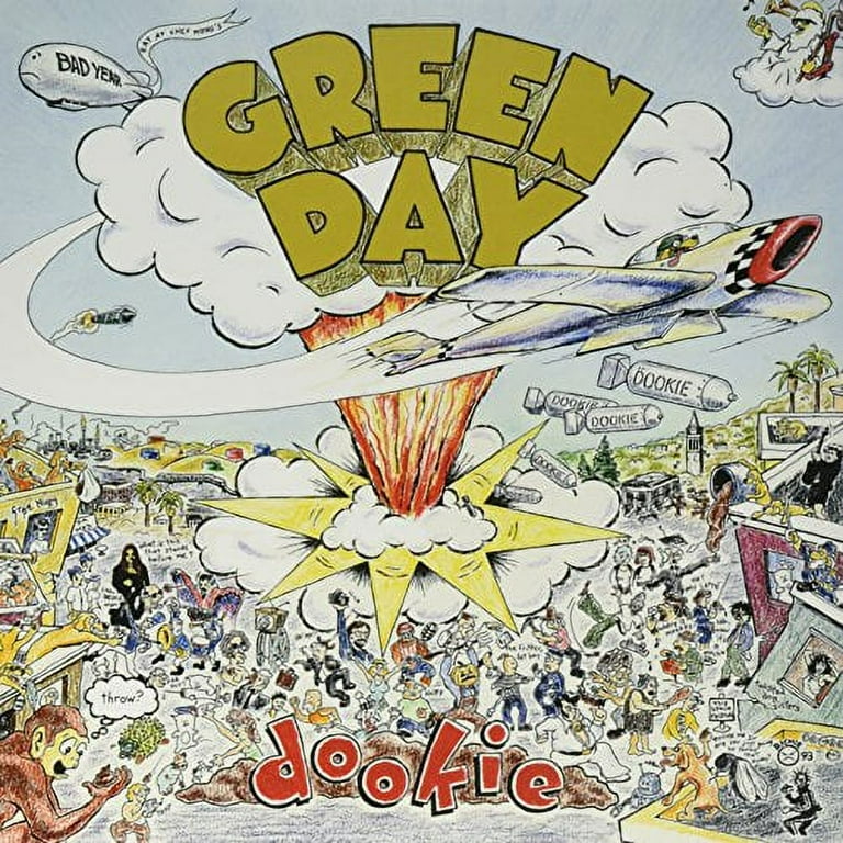 Green Day Dookie レコード Green Day - Dookie Punk Rock Album, 180-gram Vinyl LP Record