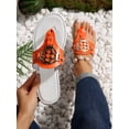 thumbnail image 1 of opean And American Style Plus Size Women's Metal Large Disc Sandals With Toe Ring And Open Toe, Fashionable Slippers For Casual And Beach Outfits I, 1 of 4