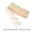 thumbnail image 3 of 1 Rouleau de Rideau Ruban Décoratif Broderie Dentelle pour Maison, 3 of 8