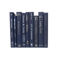 thumbnail image 5 of Pen & Willow Navy Decorative Books - Real shelf-ready book bundle for home or office decor, weddings or staging., 5 of 5