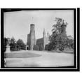 thumbnail image 2 of Historic Framed Print, Smithsonian Institute, Washington, D.C., 17-7/8" x 21-7/8", 2 of 9