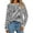 A-Black60, variant on Jamsmile Women Tshirts Spring Summer Long Sleeve Round Neck Striped Print Base T Shirts Tops Loose Casual Basic Tees