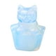 thumbnail image 2 of Estatua de gato de cristal de imitación, mini adorno de gatito, miniatura ligera para mesa Blanco, 2 of 9
