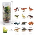 thumbnail image 3 of kusrkot Simulation Animal Action Figures Toys Life Animal Figurine Toys Home Decor Collection Animal World Miniature Kit for Kids Children Toys 18 Pcs, 3 of 9
