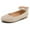 Golden Glitter, variant on Bocca Girl's Silver Glitter Ballet Flat Ankle Strap Ballerina Flat Shoes Size 3