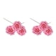 thumbnail image 3 of Flores artificiales Advancent 50 piezas rosas simulación decoración Rosa oscuro, 3 of 6