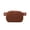 Brown, variant on Fleece Belt Bag Crossbody Bags for Women Men Waist Packs with Adjustable Strap for Gym Travel Hiking Running Bag